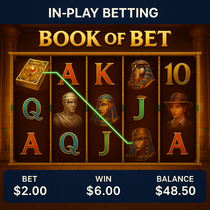 Book of Bet - Live In-Play Betting - Real Time Odds