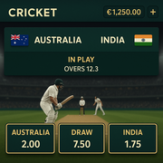 Book of Bet - Cricket Betting - Test and ODI Matches